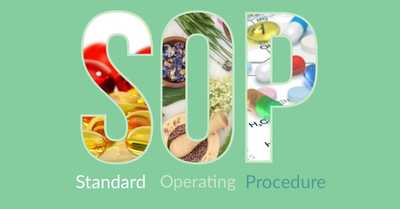 SOP = Standard Operating Procedure
